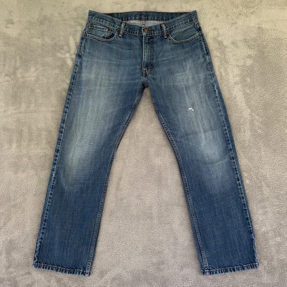 Levis 514 Jeans Mens 36X32 Blue‎ Straight American Workwear Denim
